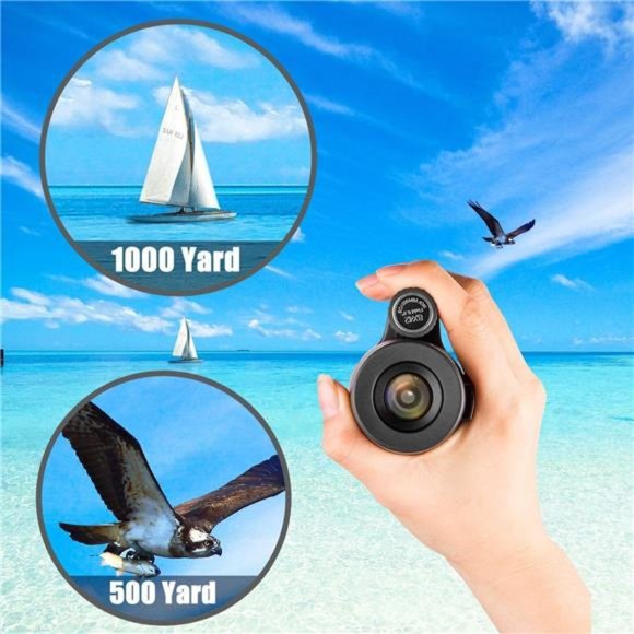 Monocular Telescope High Power 8x42 Monoculars Scope Compact Portable Waterproof - Picture 4 of 6